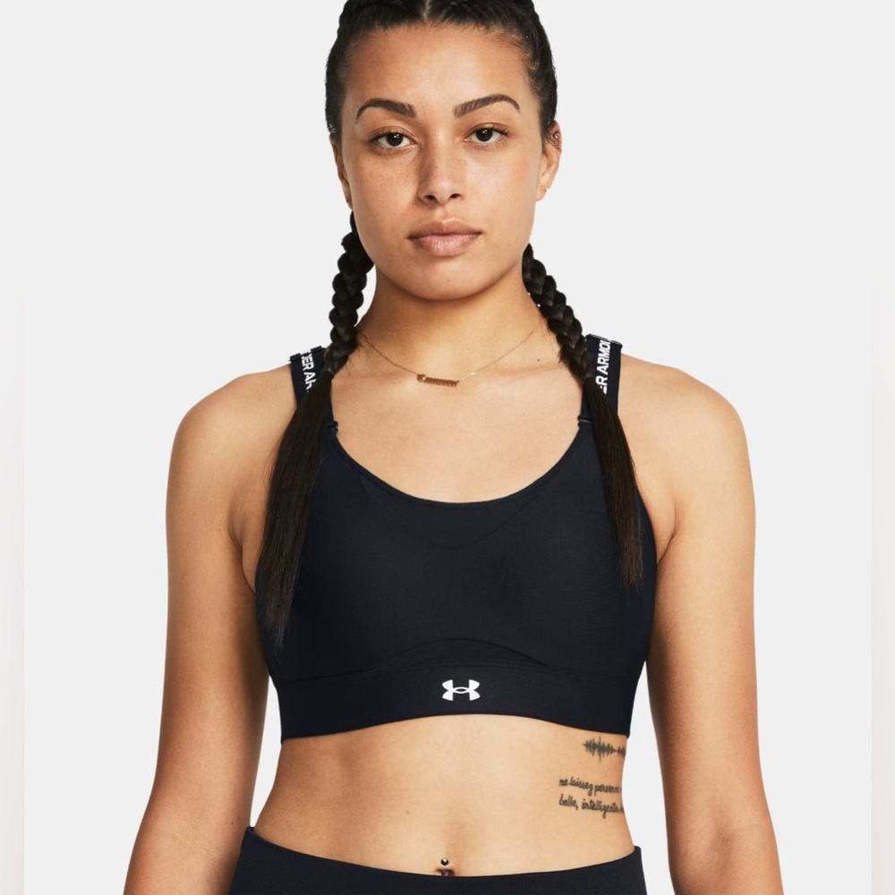 Under Armour Women's Midnight Black Sports Bra